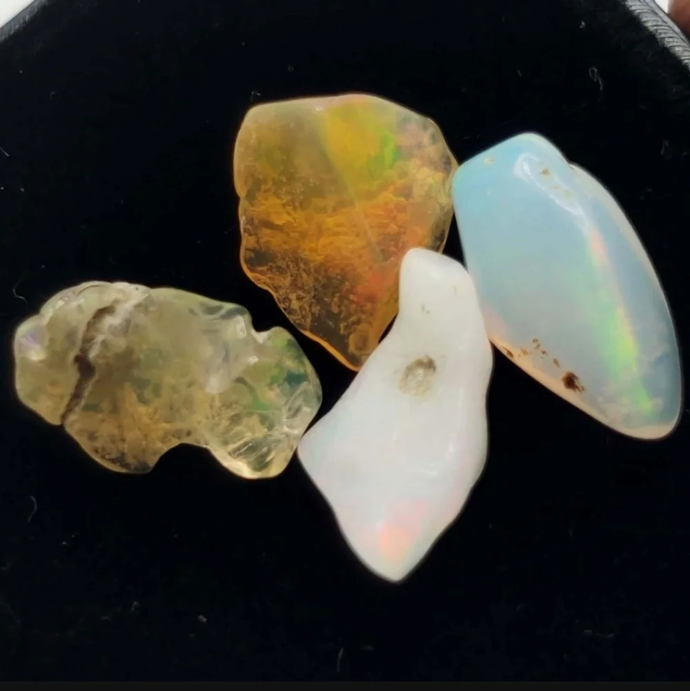 5.50 Ct Natural Ethiopian Fire Opal Rough - Picture 1 of 2
